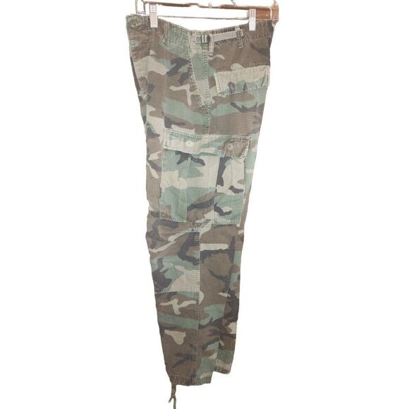 USMC Uniform SGT Rank Service Khaki Shirt SZ 15 & Camo Pants SZ Small Regular - Picture 5 of 14